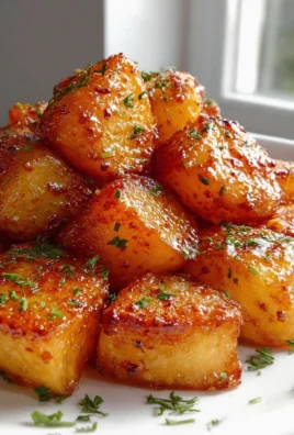 Air Fryer Honig-Senf Kartoffel-Häppchen – Schnell & Knusprig