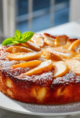 Apfelkuchen mit Vanillepudding – zum Verrücktwerden gut!