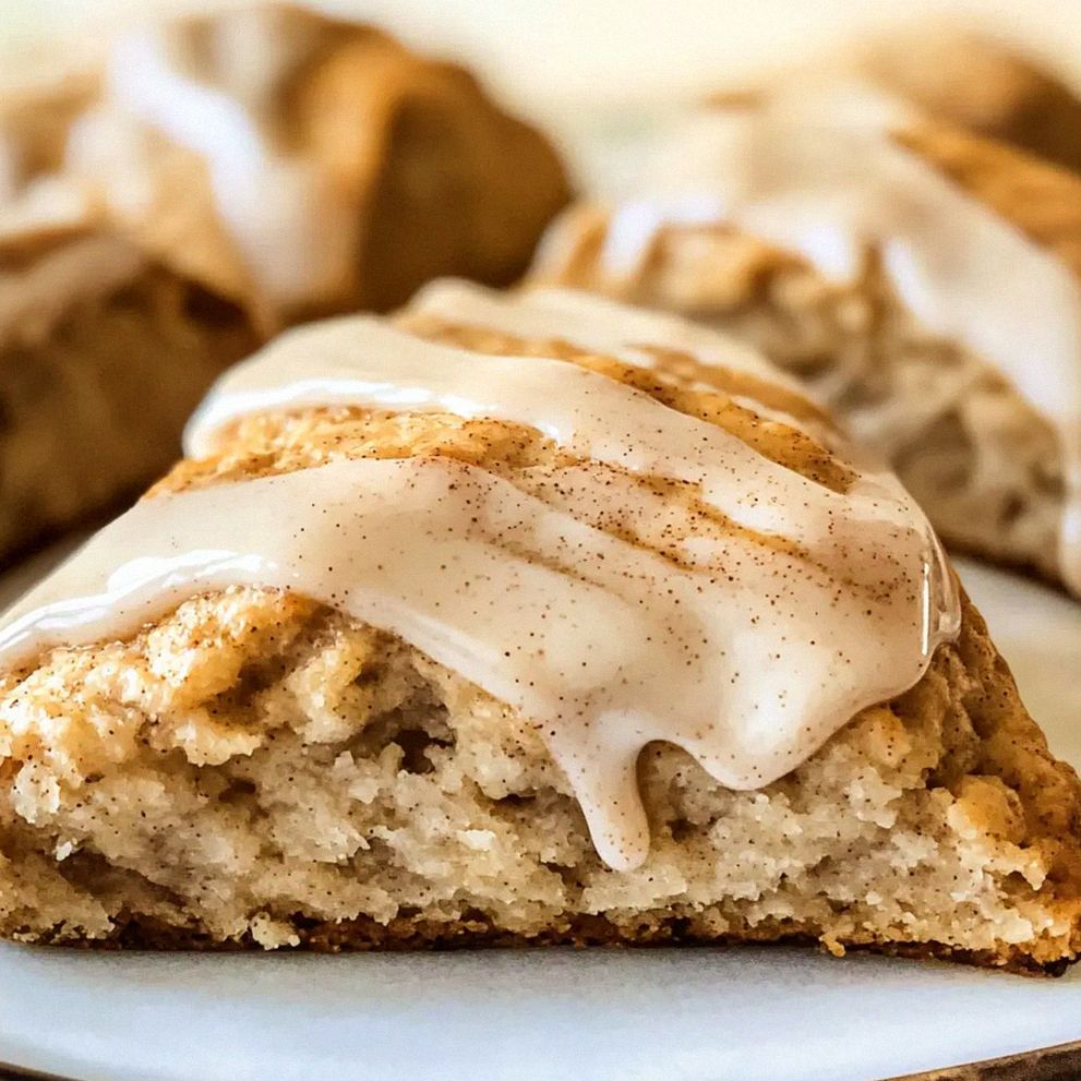Bananenscones mit Zimt und Frischkäseglasur – Schritt 1