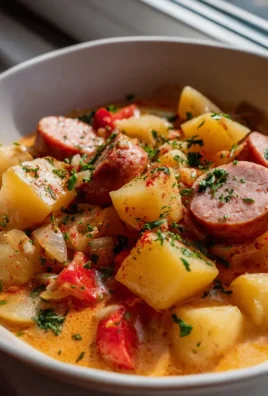 Bestes Kartoffelgulasch mit Wuerstchen – Schnell & Sättigend