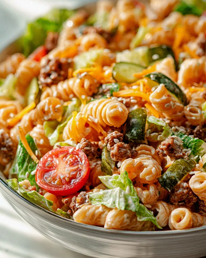 Big Mac Nudelsalat: Der Kult-Burger als frischer Salat! – Schritt 2