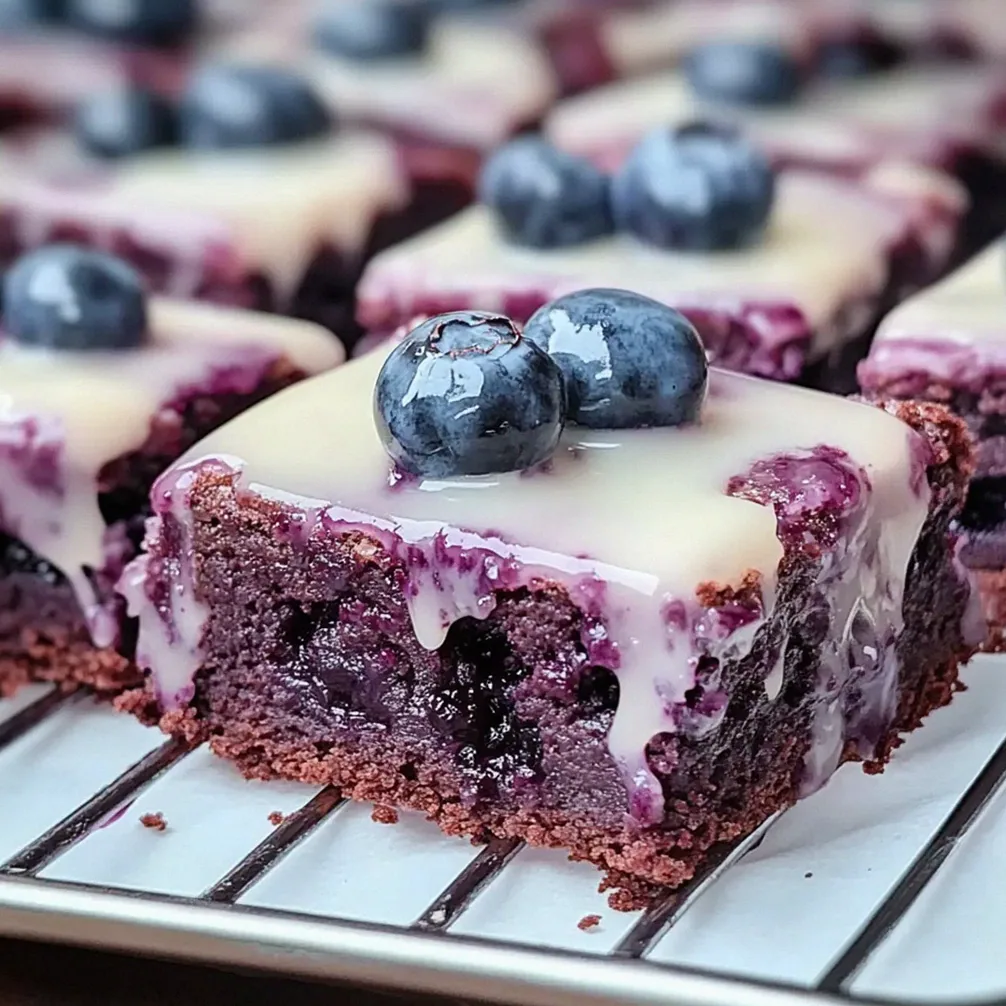 Blaubeer-Brownies für den perfekten Genuss