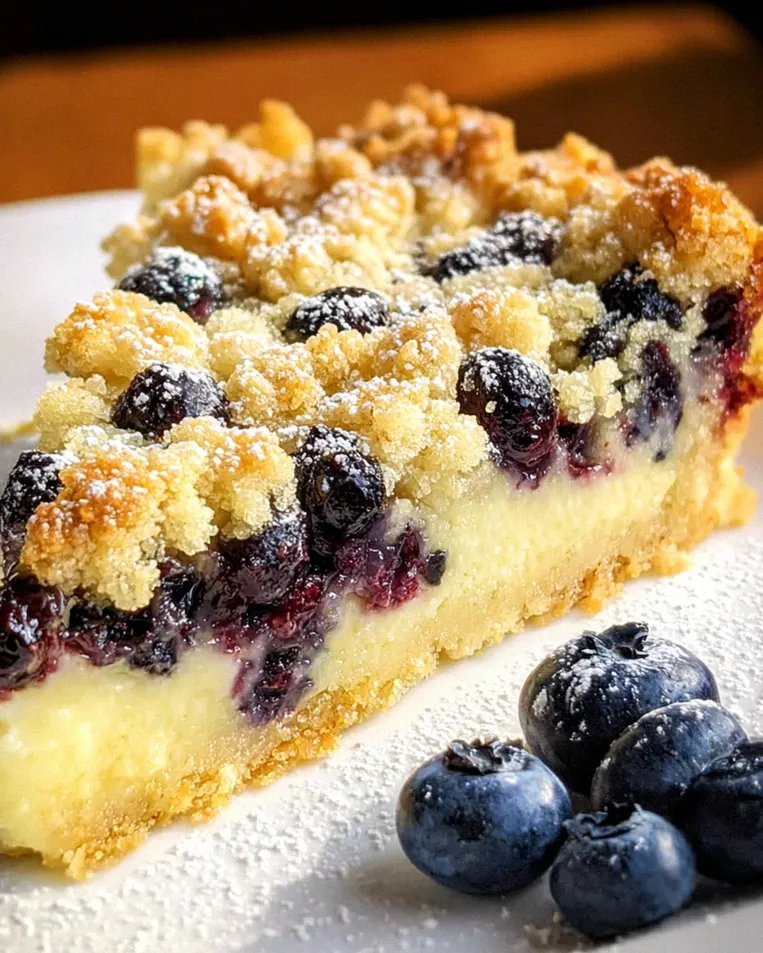 Blaubeerkuchen mit Pudding und Streusel – Schritt 1