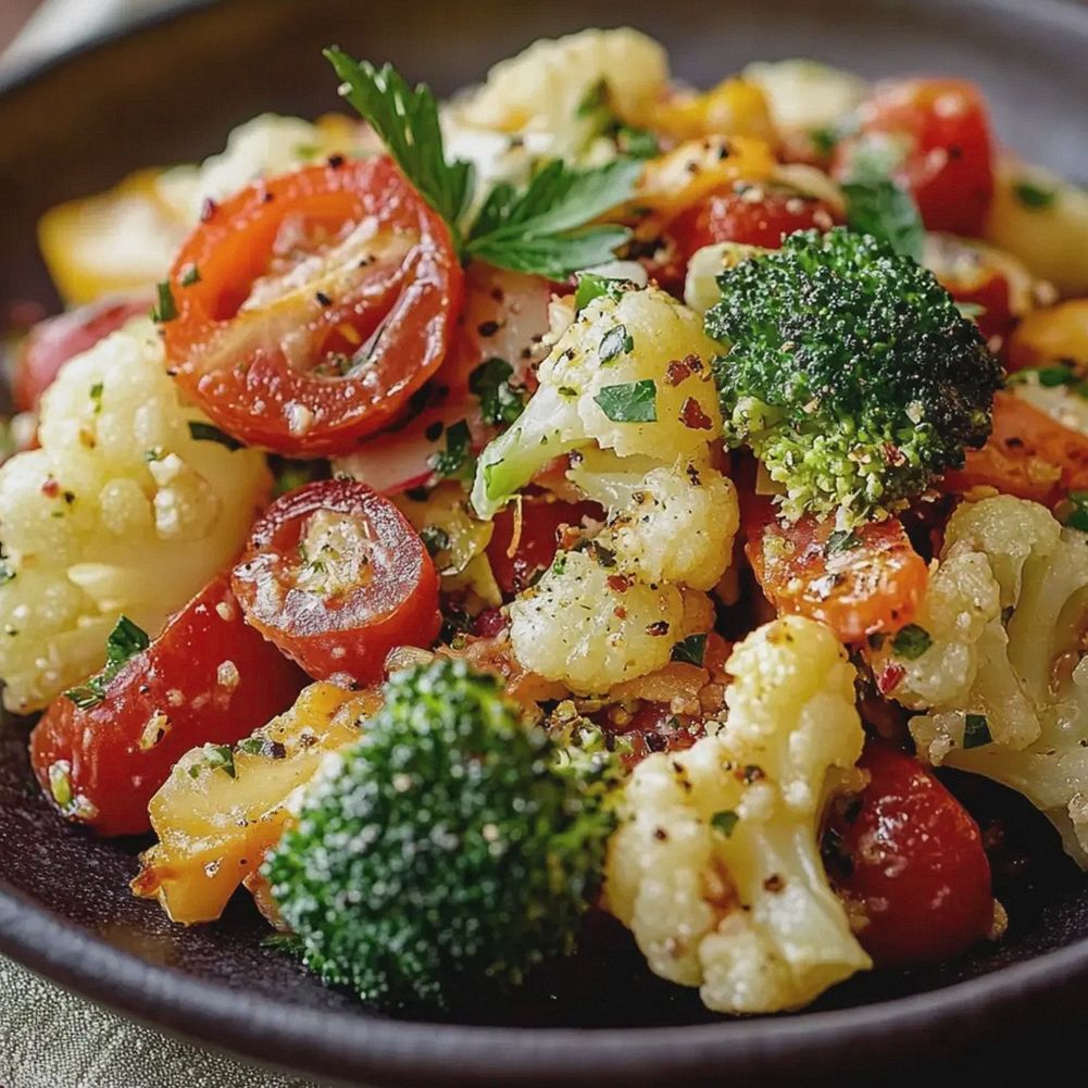 Blumenkohlsalat geröstet