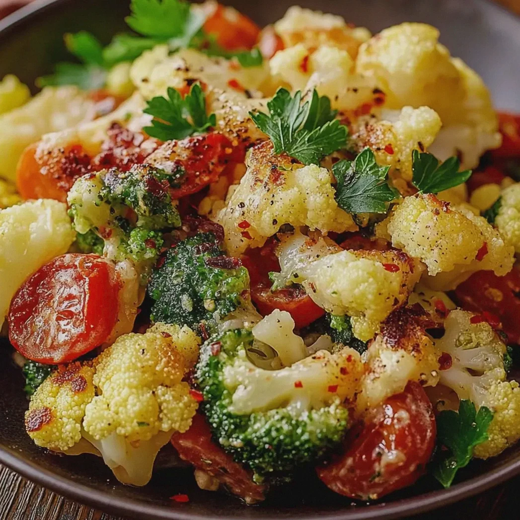Blumenkohlsalat geröstet – Schritt 1