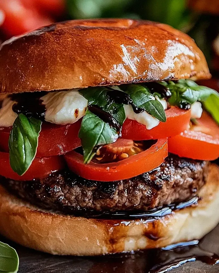 Bruschetta-Burger