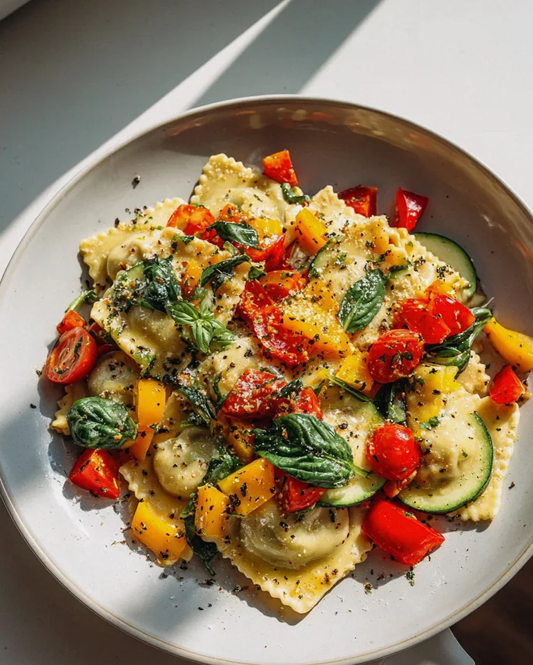 Bunte Ravioli Gemüse Pfanne: Einfach, schnell & super lecker! – Schritt 2