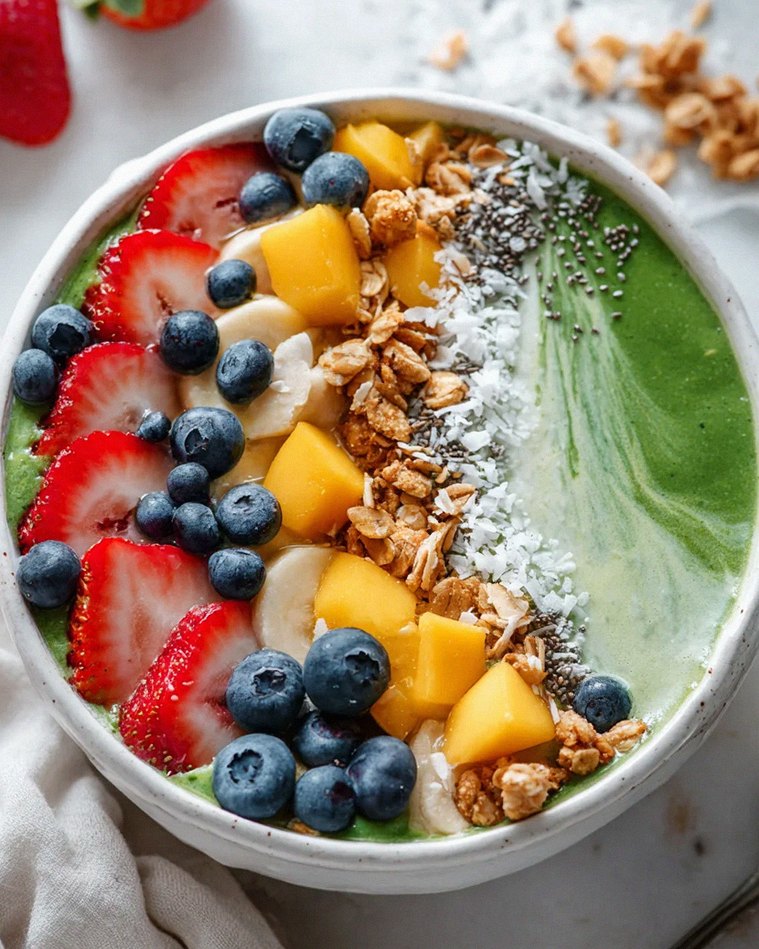 Bunte Smoothie Bowls dekorieren: Kreative Ideen für Genuss! – Schritt 2