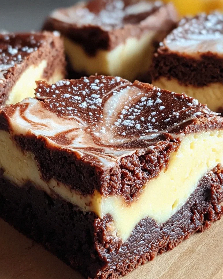 Cheesecake Brownies