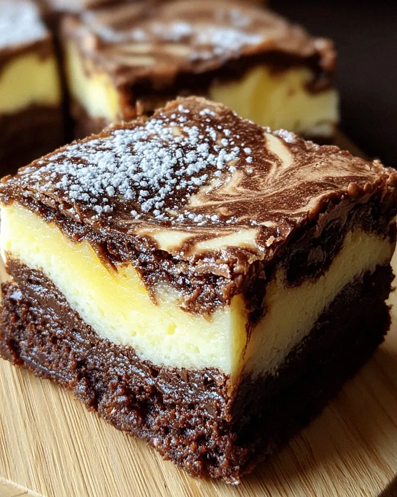 Cheesecake Brownies – Schritt 2