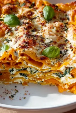 Cremige Butternut-Kürbis-Spinat-Lasagne: Italienisch genießen!