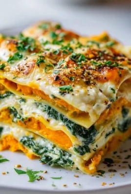 Cremige Kürbis Lasagne mit Ricotta & Spinat – vegetarisch & schnell