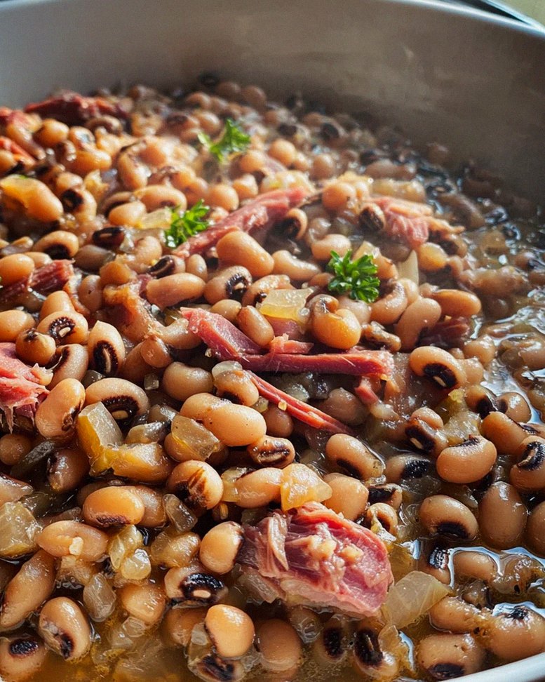 Cremige Schwarzaugenbohnen: Instant Pot & Schongarer mit Rind – Schritt 2