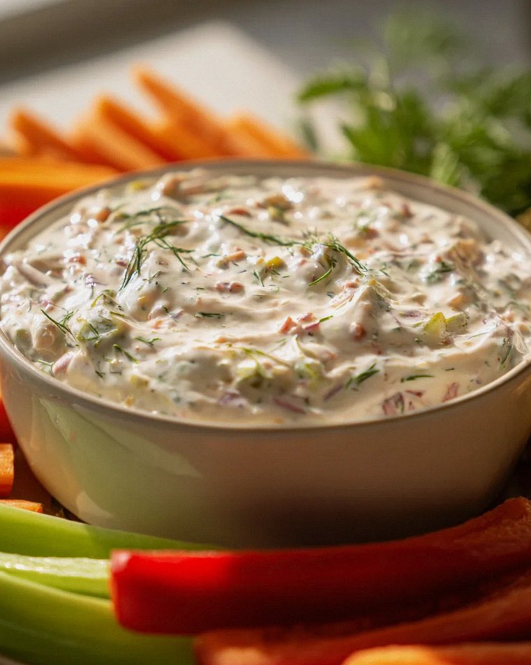 Cremiger Dill-Gurken Ranch Dip – Perfekt für jeden Anlass! – Schritt 2
