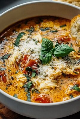 Crockpot Chicken Parmesan Soup – Herzhaft und einfach köstlich!
