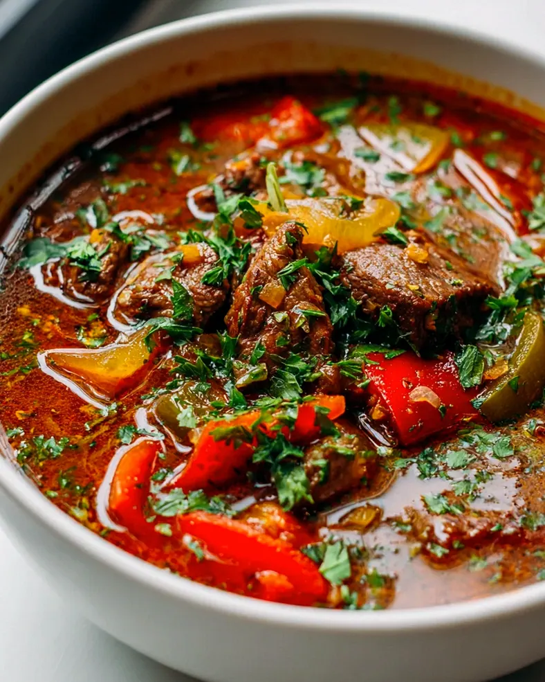 Deftige Low Carb Gulaschsuppe ohne Kartoffeln – Schnell & Lecker – Schritt 2