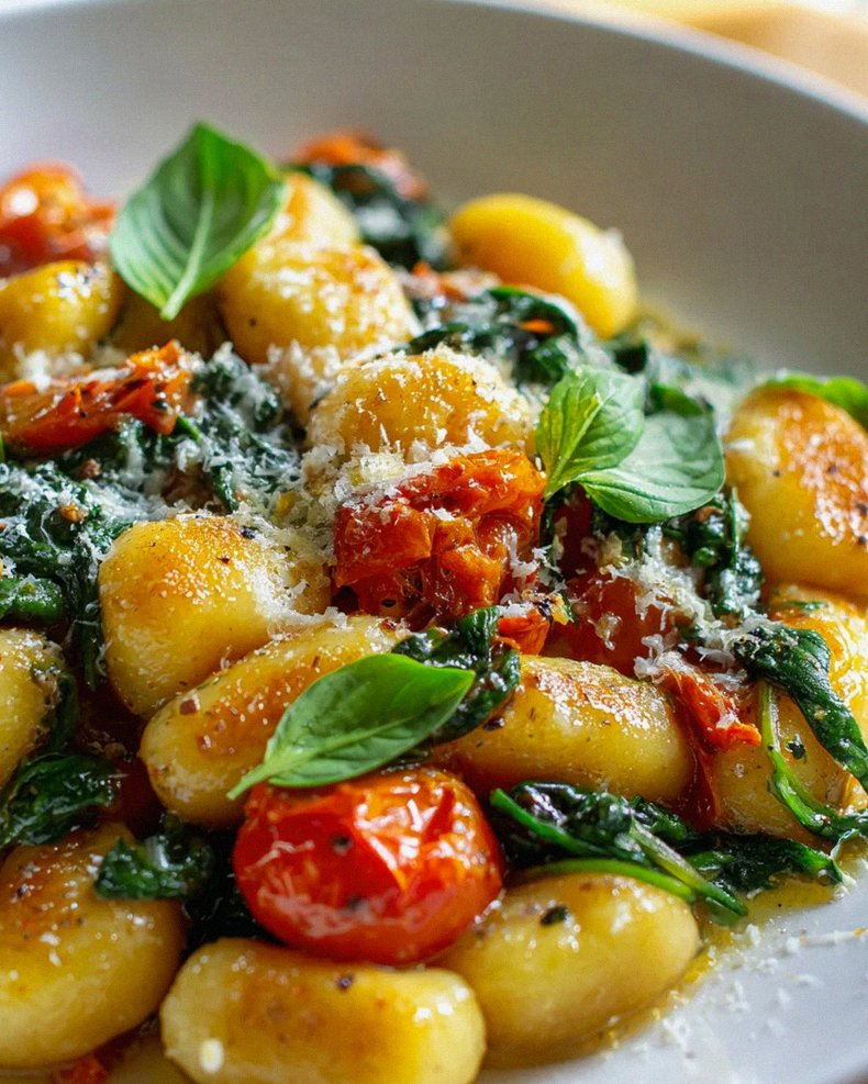 Delicious Gnocchi Skillet with Fresh Vegetables