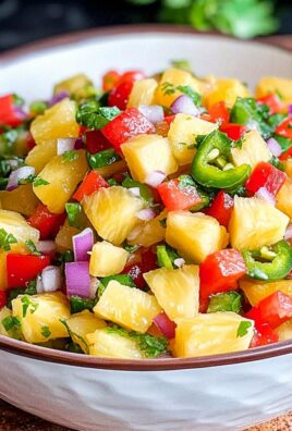 Frischer Genuss mit Ananas Pico de Gallo