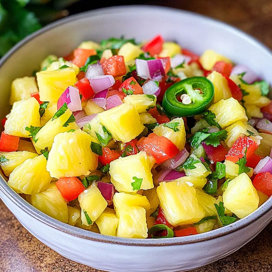 Frischer Genuss mit Ananas Pico de Gallo – Schritt 1