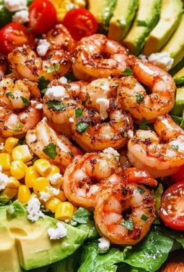 Frischer Honig-Limetten-Garnelensalat für den Sommer