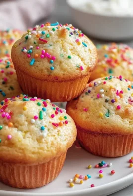 Genuss pur: Mini Funfetti Joghurt Muffins – kinderleicht & lecker!
