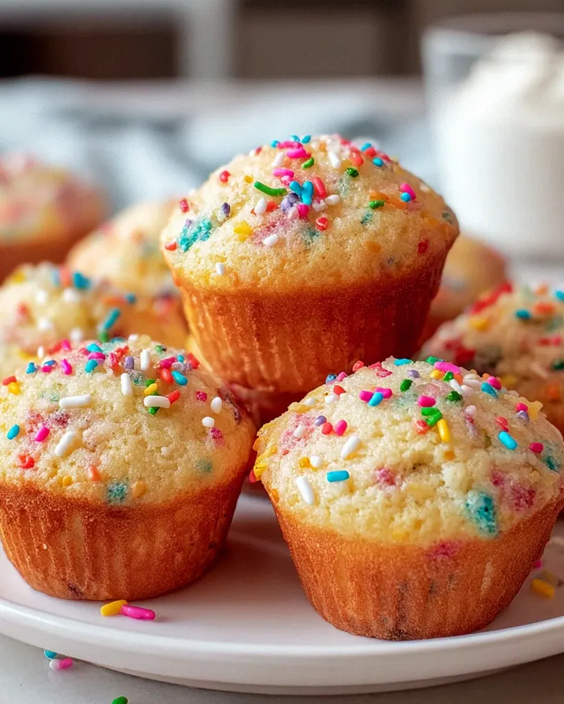 Genuss pur: Mini Funfetti Joghurt Muffins – kinderleicht & lecker! – Schritt 2
