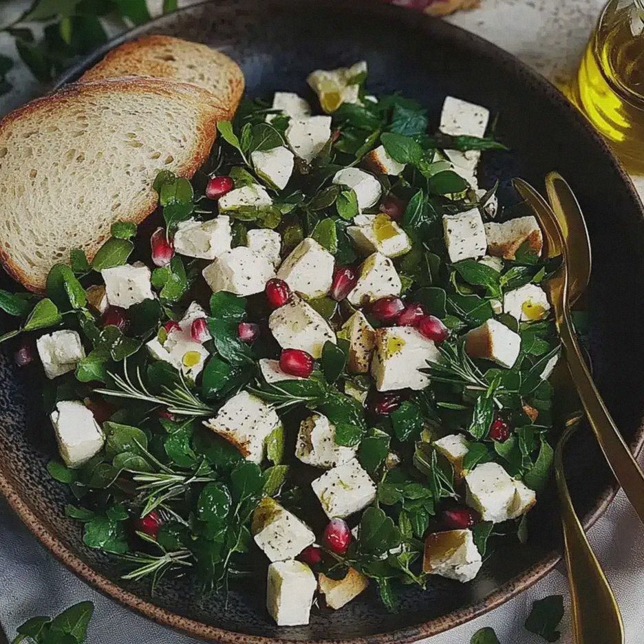 Granatapfel Salat mit Feta und Walnüssen – Schritt 1