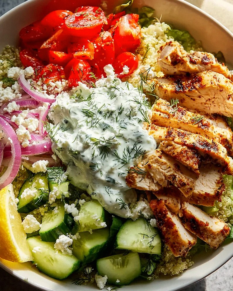 Greek Chicken Bowls Rezept – Einfach & Lecker Genießen! – Schritt 2
