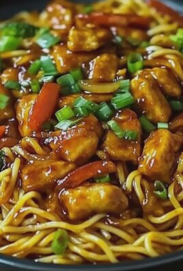 Hähnchen Teriyaki Nudeln einfach zubereiten