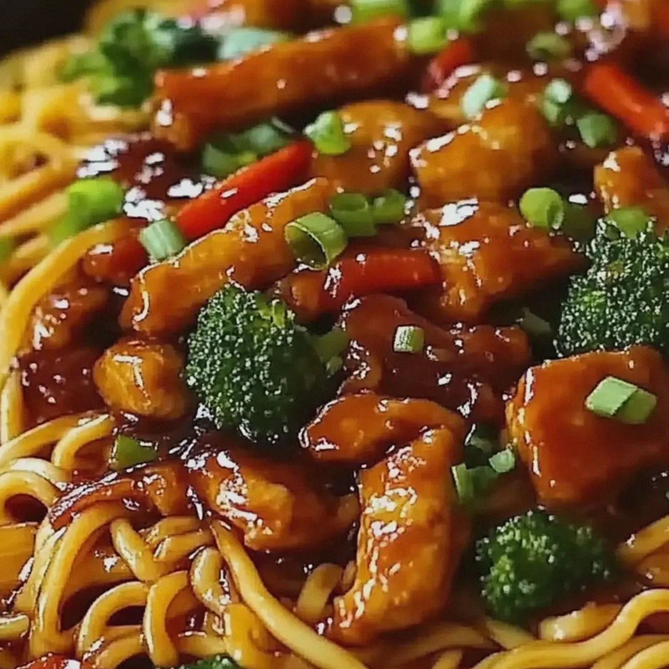 Hähnchen Teriyaki Nudeln einfach zubereiten – Schritt 2