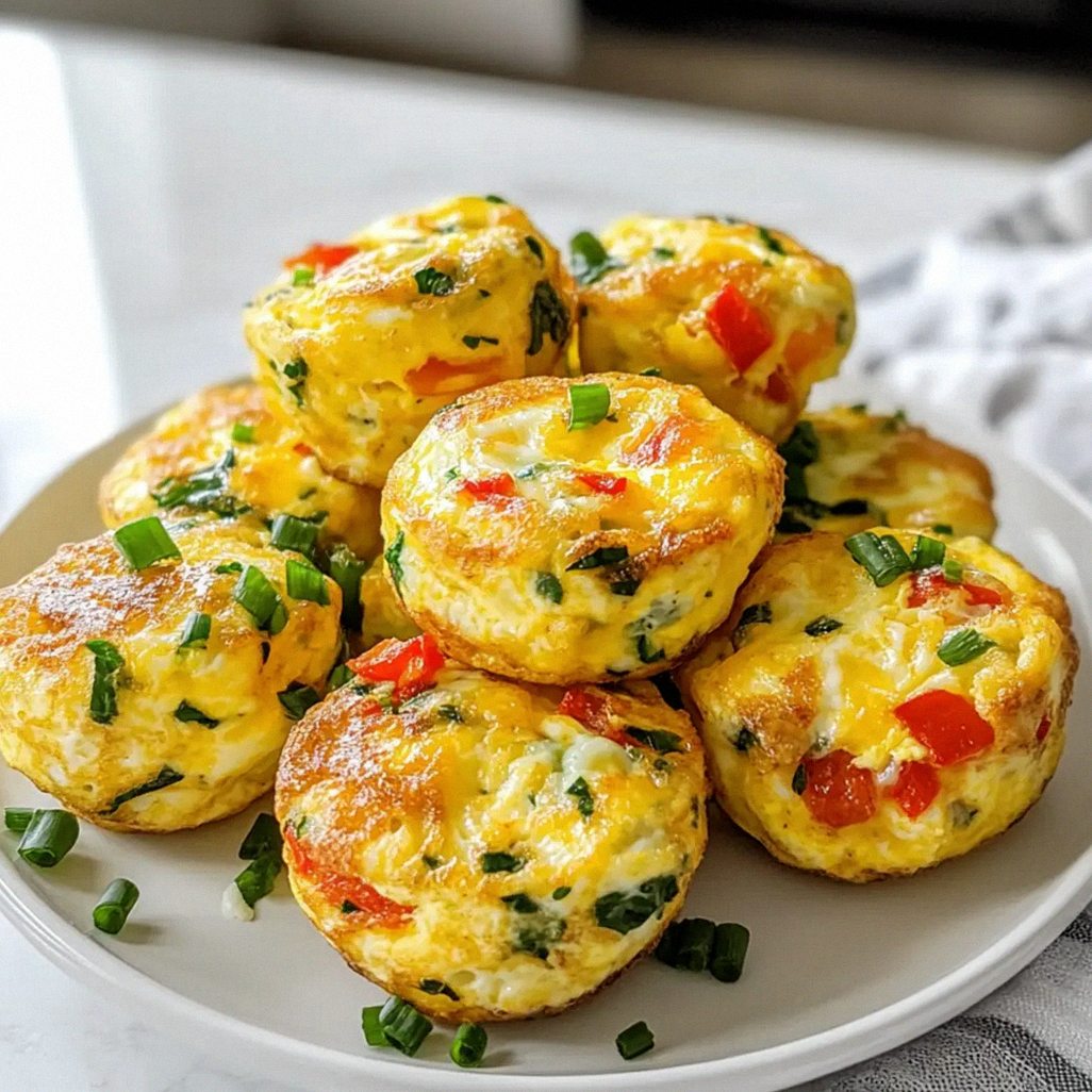 Hohe Protein Hüttenkäse Eier Bissen für jeden Tag