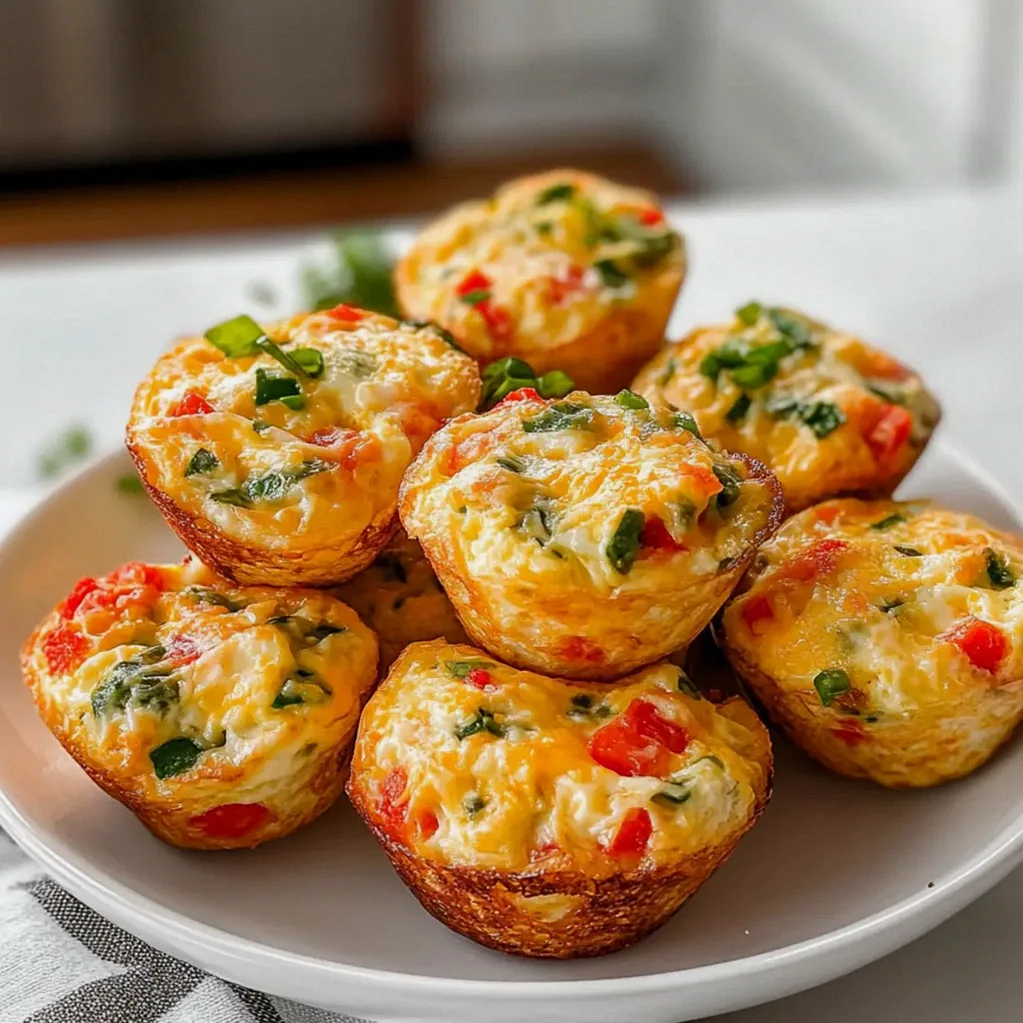 Hohe Protein Hüttenkäse Eier Bissen für jeden Tag – Schritt 1