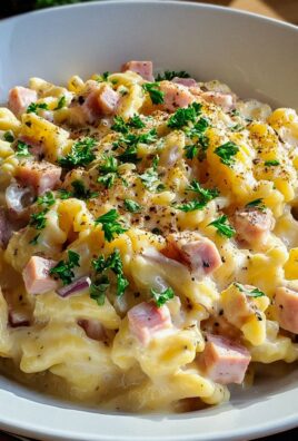 Käse Putenschinken Sahne Spätzle – Herzhaftes Genussrezept!