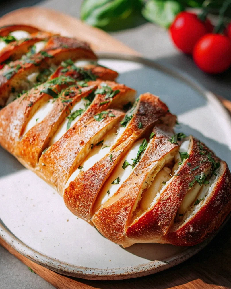 Köstliches Fächerbaguette – Schritt 2