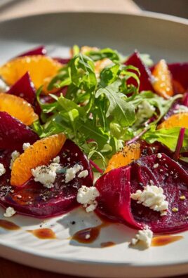 Köstliches Rote Bete Carpaccio