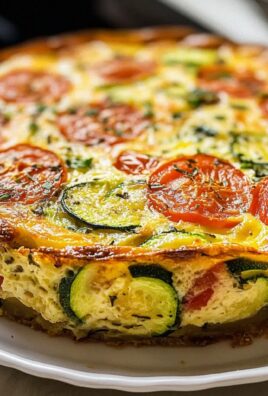 Krustenloser Zucchini-Tomaten-Quiche für Genießer