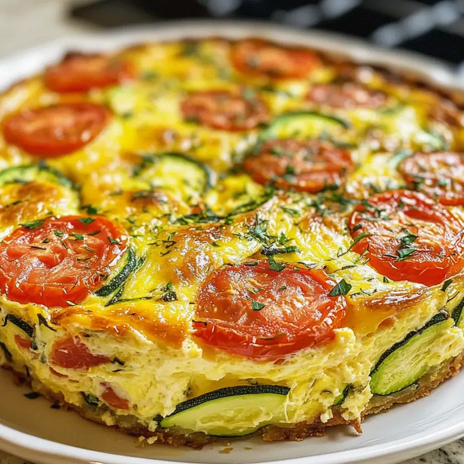 Krustenloser Zucchini-Tomaten-Quiche für Genießer – Schritt 2