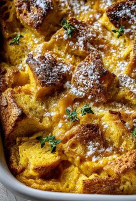 Kürbis French Toast Auflauf: Perfekt für große Runden!
