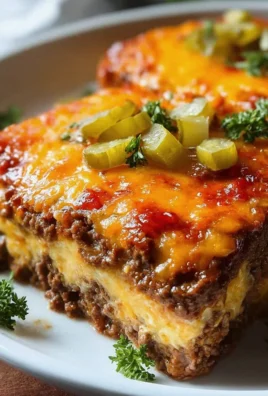 Leckerer Low Carb Cheeseburger Auflauf – Gesund genießen!