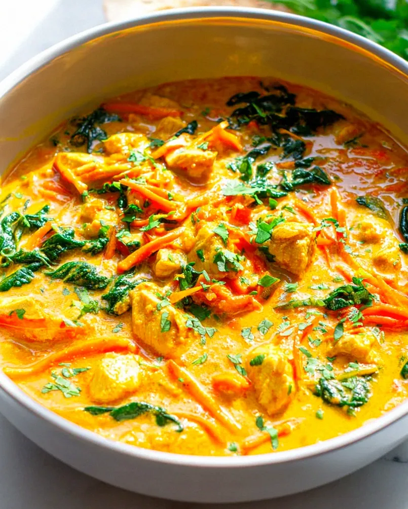 Leckeres Thai Chicken Coconut Curry – Einfach und Köstlich!