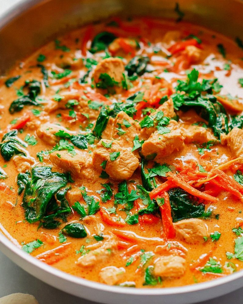Leckeres Thai Chicken Coconut Curry – Einfach und Köstlich! – Schritt 2