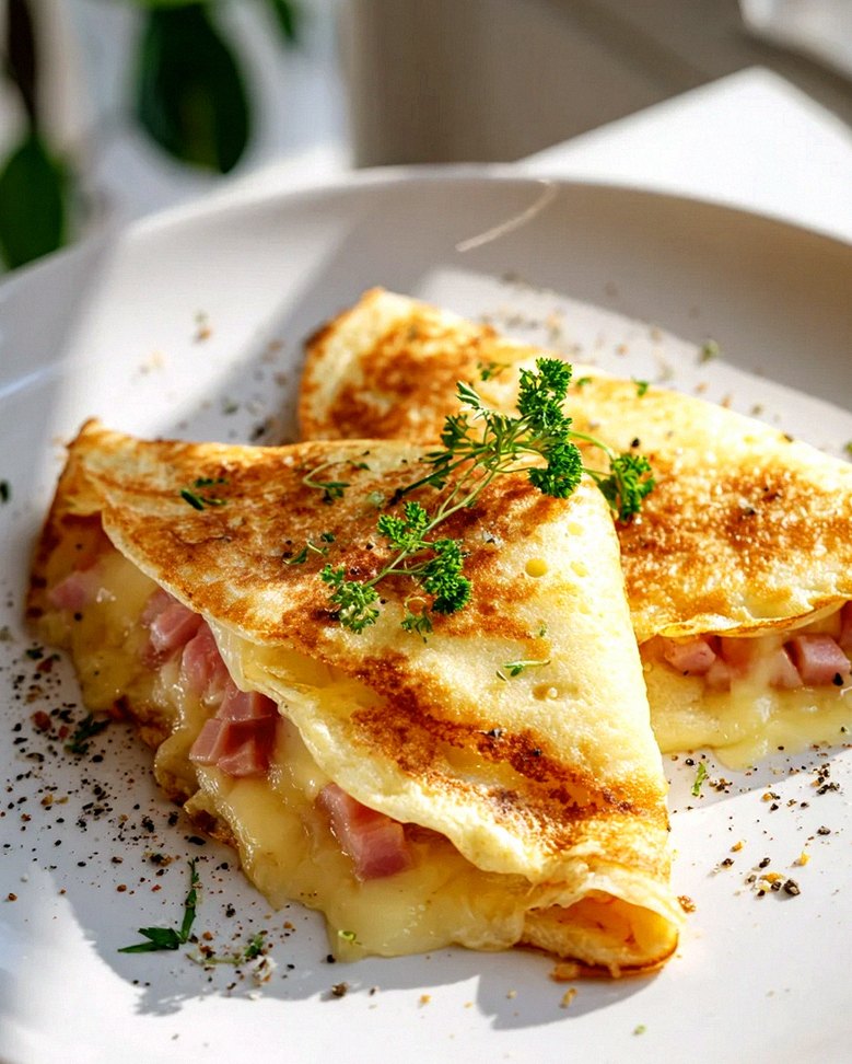 Pancakes Snon-alcoholic ales Jambon Fromage: Dein alkoholfreier Brunch-Hit! – Schritt 2