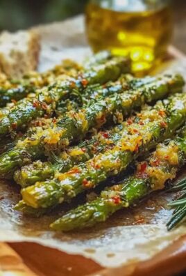 Parmesan Spargel geröstet