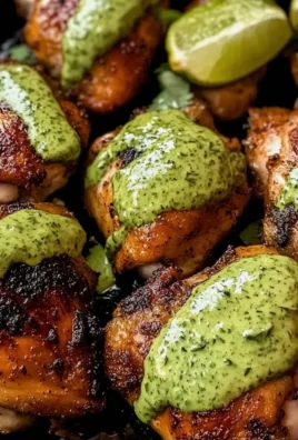 Peruanisches Hähnchen mit grünem Dip genießen
