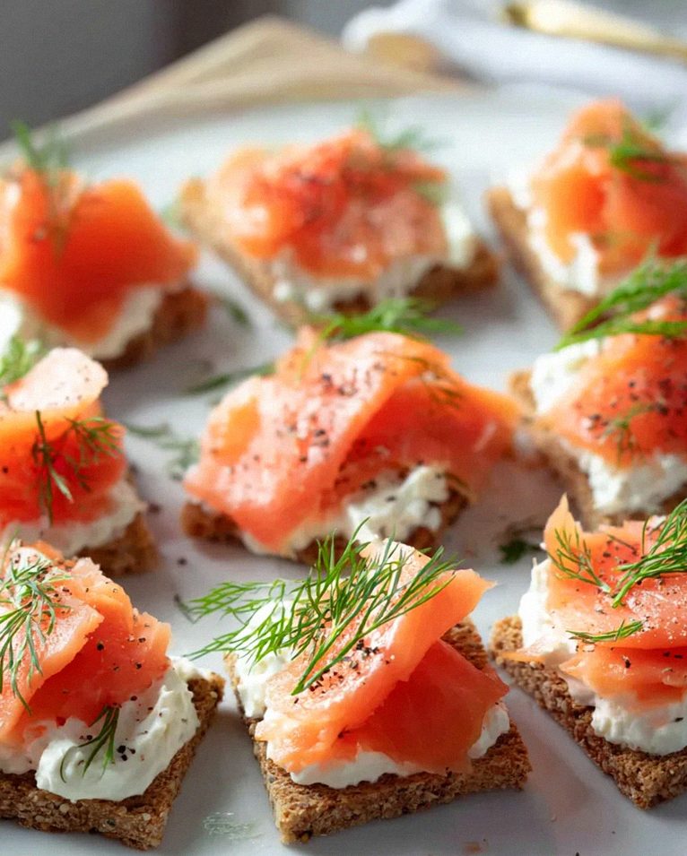 Raffinierte Lachs-Canapés: Perfekt für jede Feier! – Schritt 2