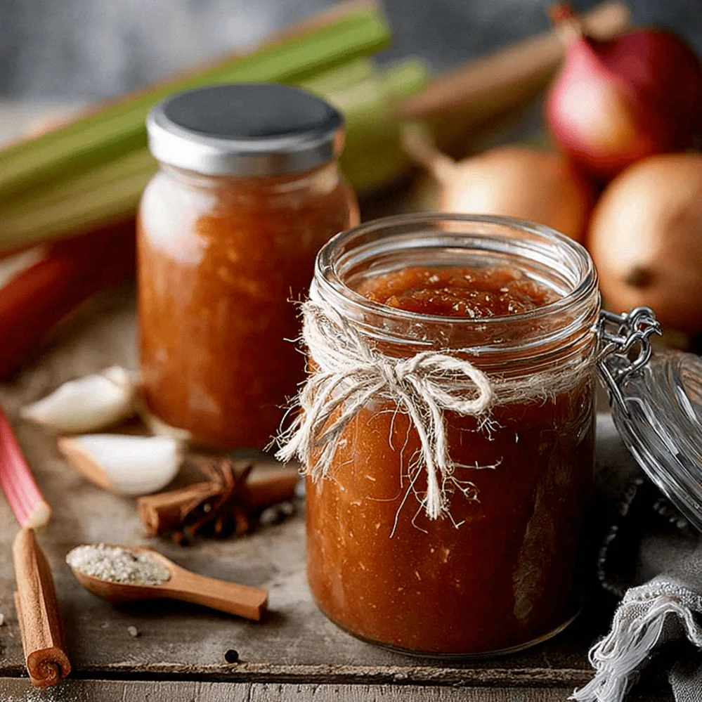 Rhabarber-Chutney – Schritt 2