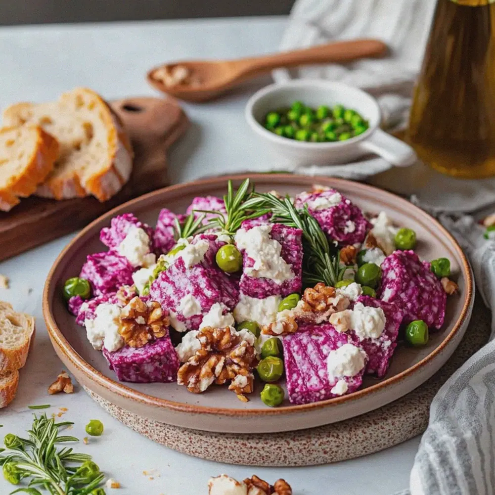 Rote Bete Salat mit Feta Walnüssen für schnelle Küche – Schritt 1