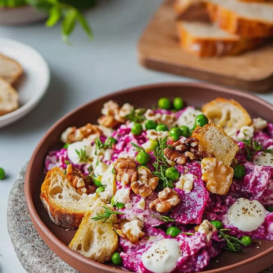 Rote Bete Salat mit Feta Walnüssen für schnelle Küche – Schritt 2