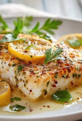 Saftiges Zitronenfischfilet aus dem Ofen – aromatisch & zart!