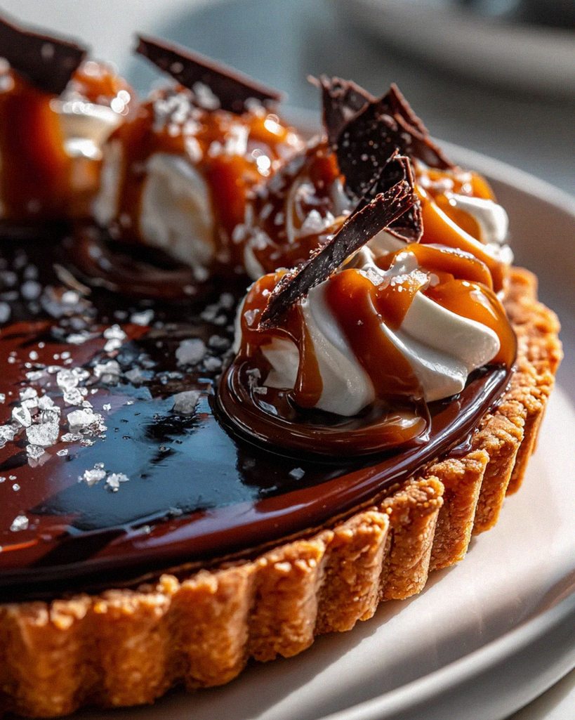 Salted Caramel Schoko Tarte: Süß, salzig, unwiderstehlich! – Schritt 2